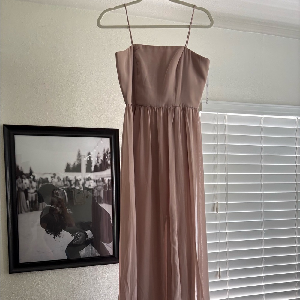 Light Dusty Rose Bridesmaid Dress